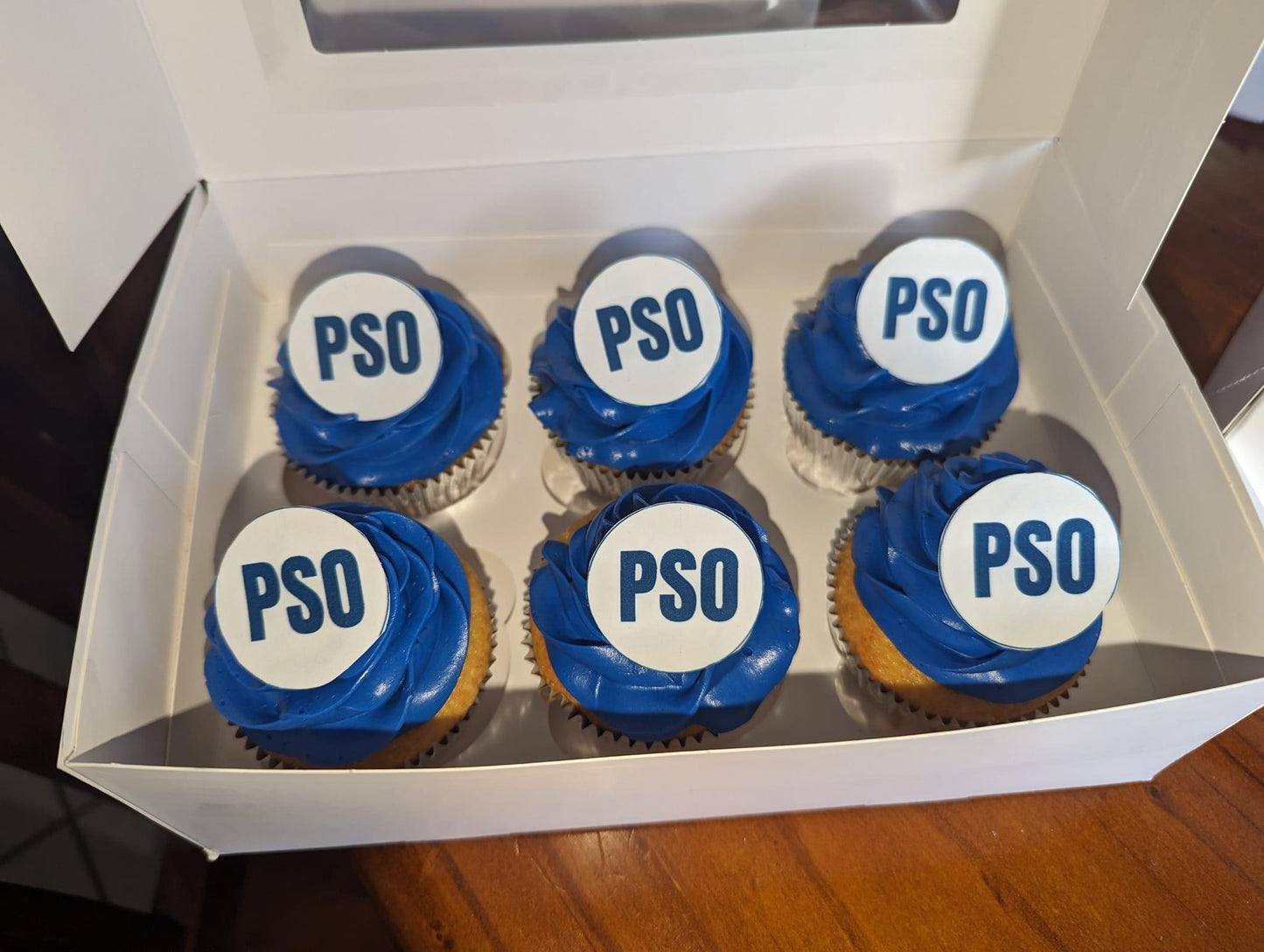 Custom Branded Cupcakes