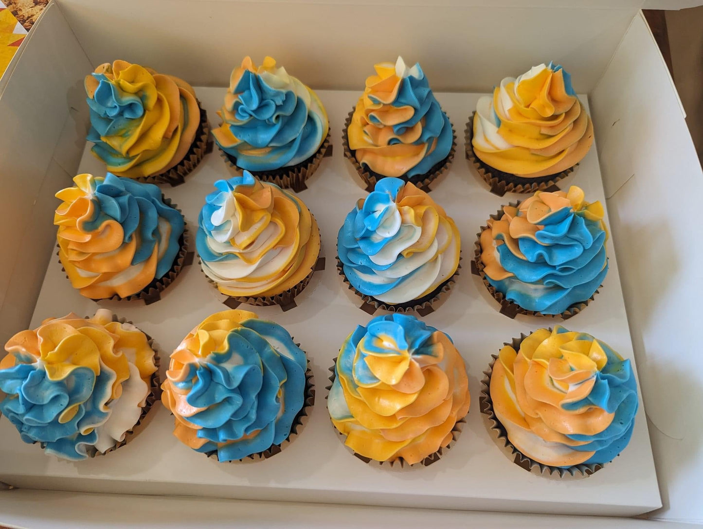 Gluten Free Buttercream cupcakes