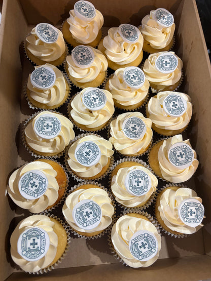 Custom Branded Cupcakes